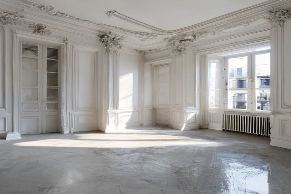 Chape auto-nivelante — Appartement Neuilly-sur-Seine